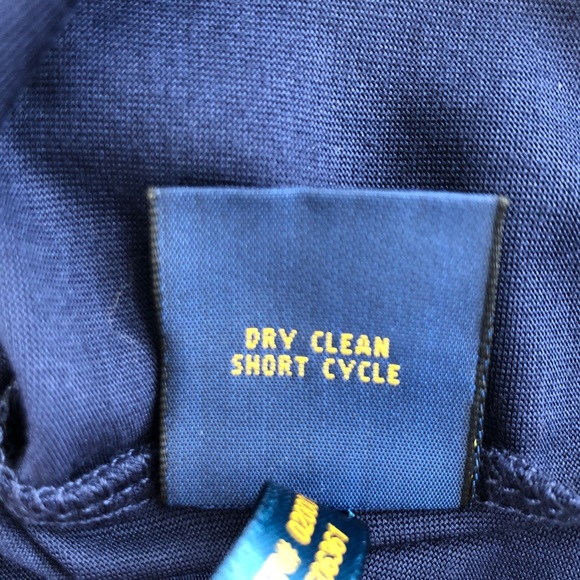 Polo Ralph Lauren Laced Shoulder Leather Trim Top - Picture 6 of 6